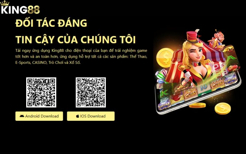 Tải app King88 trên điện thoại